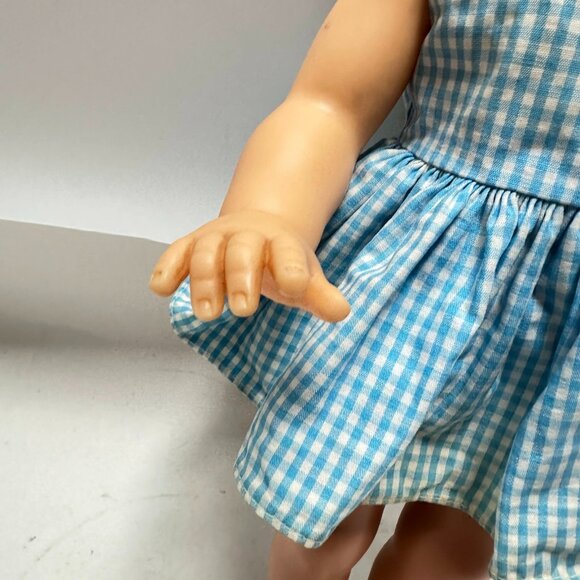 Schildkrot Crier Doll 18 in Blonde 44 Turtle Mark W Germany Plastic Working - Picture 15 of 16